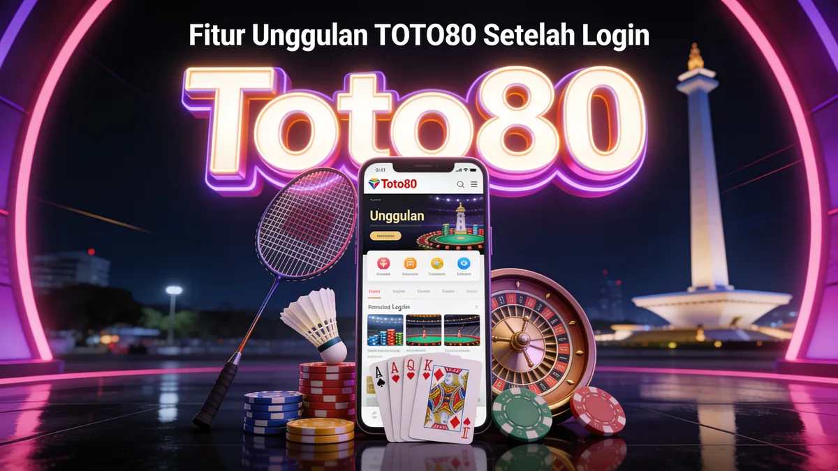 Fitur Unggulan TOTO80 Setelah Login — toto80 di Indonesia