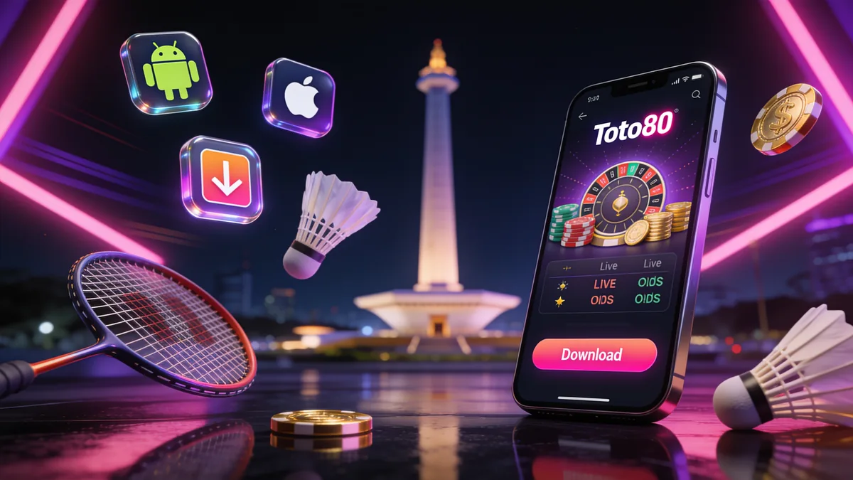 Pendaftaran Melalui Aplikasi Mobile — toto80 di Indonesia